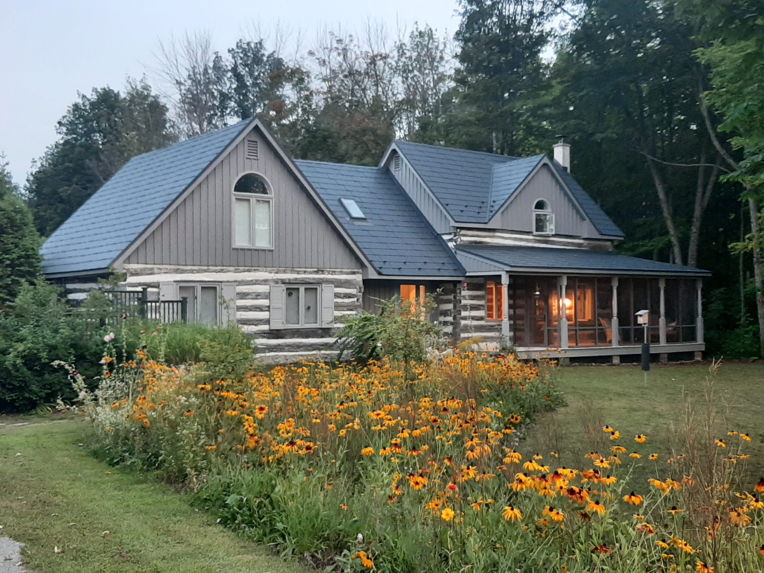 Home after the Emmeline steel roof installation