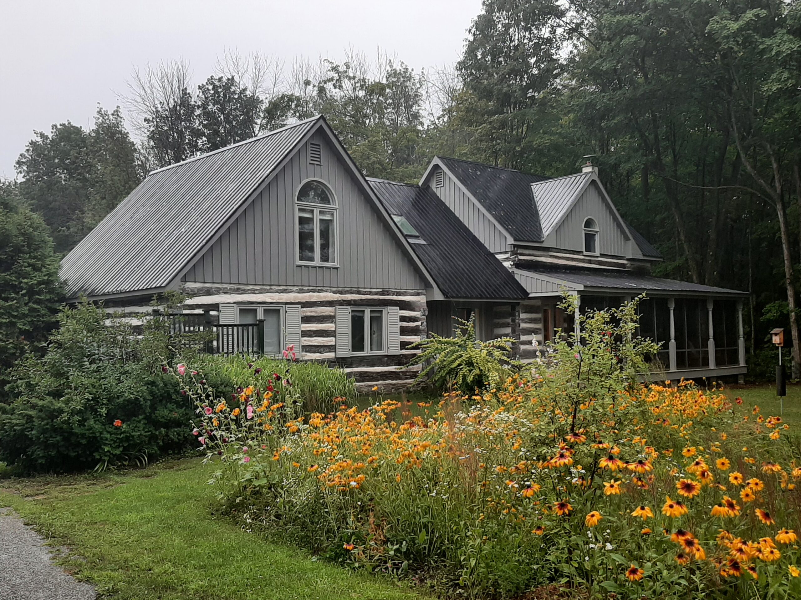 Home before the roof installation