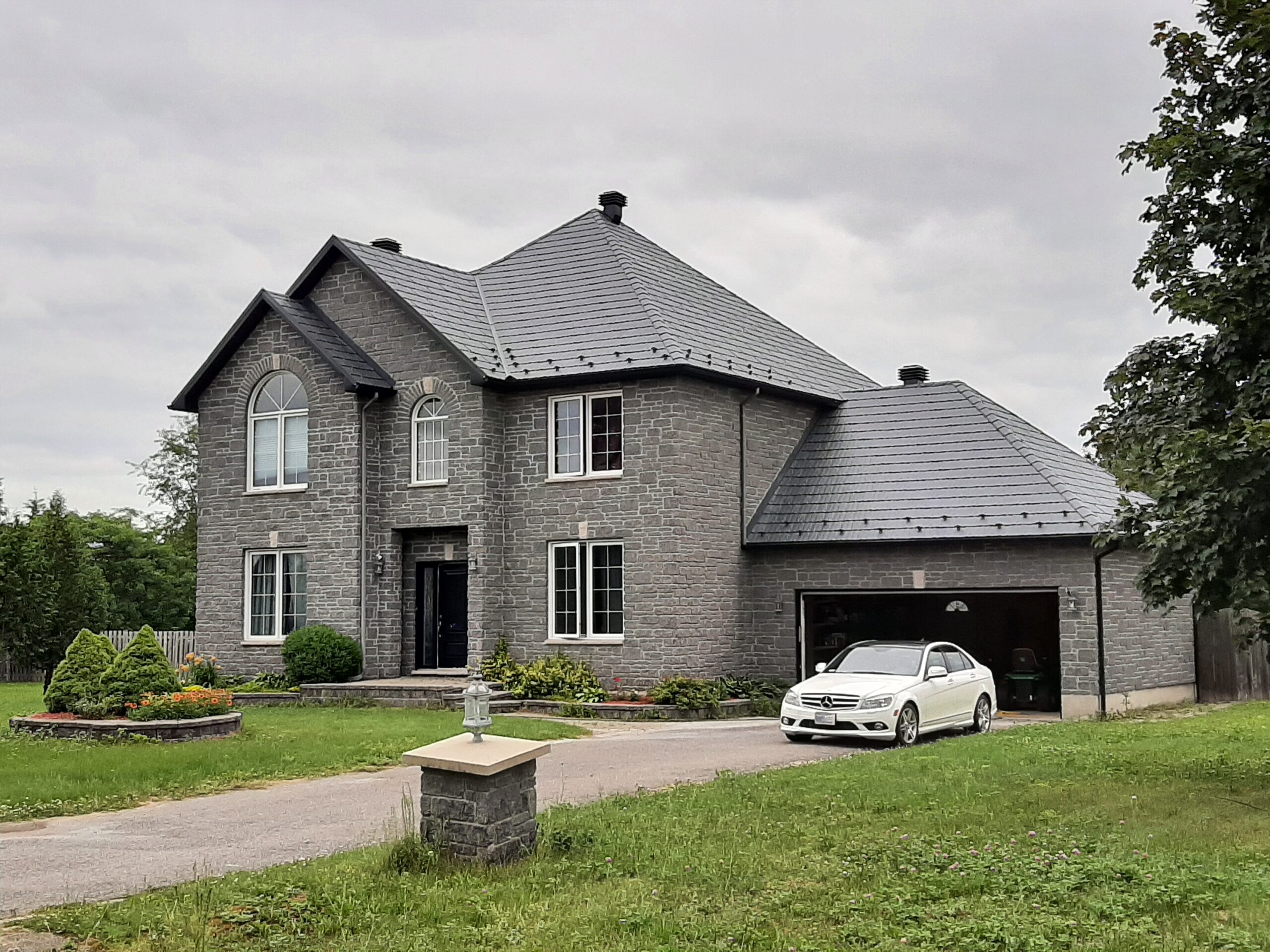 Home after the Emmeline steel roof installation