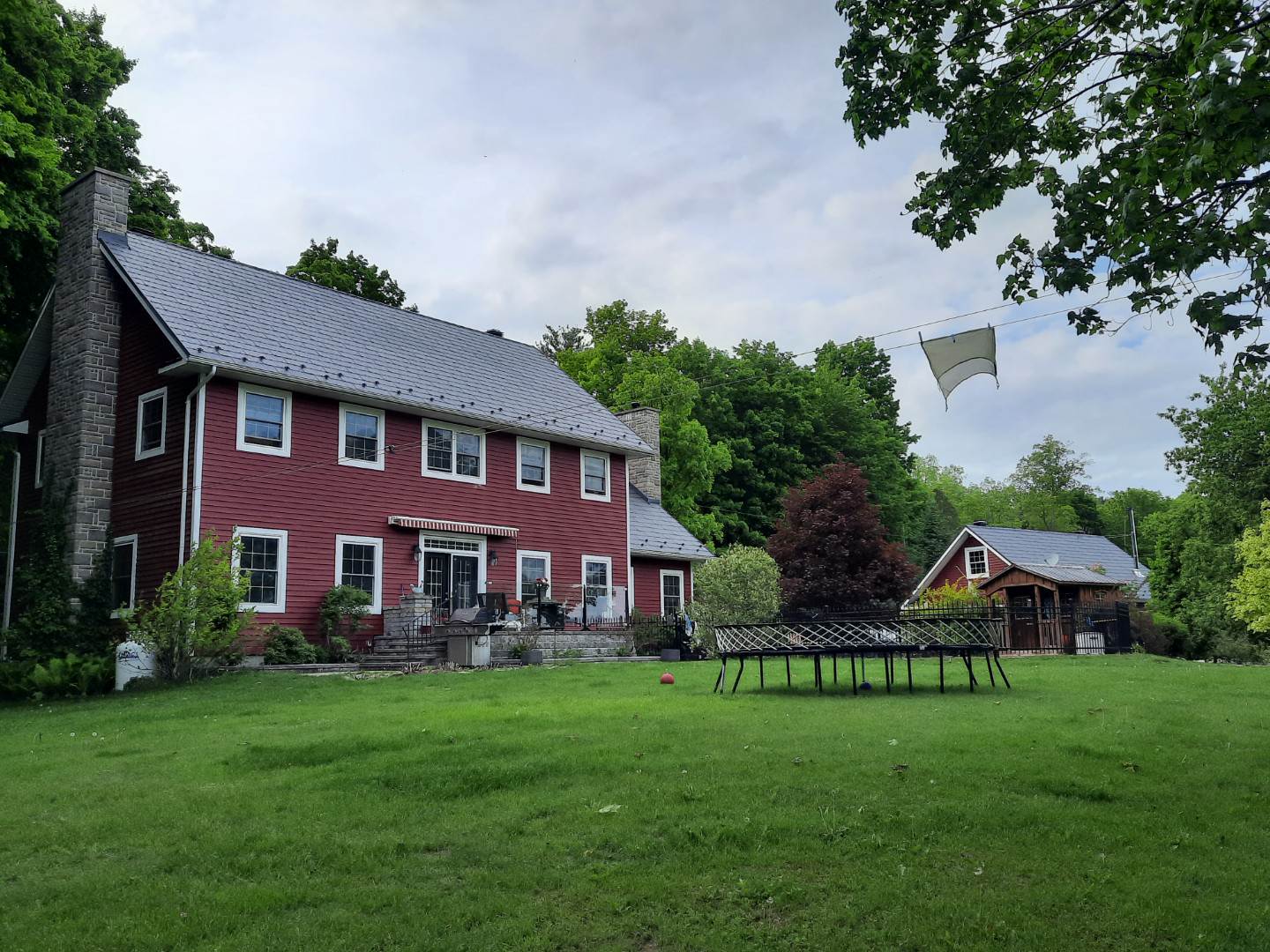 Home after the Emmeline steel roof installation