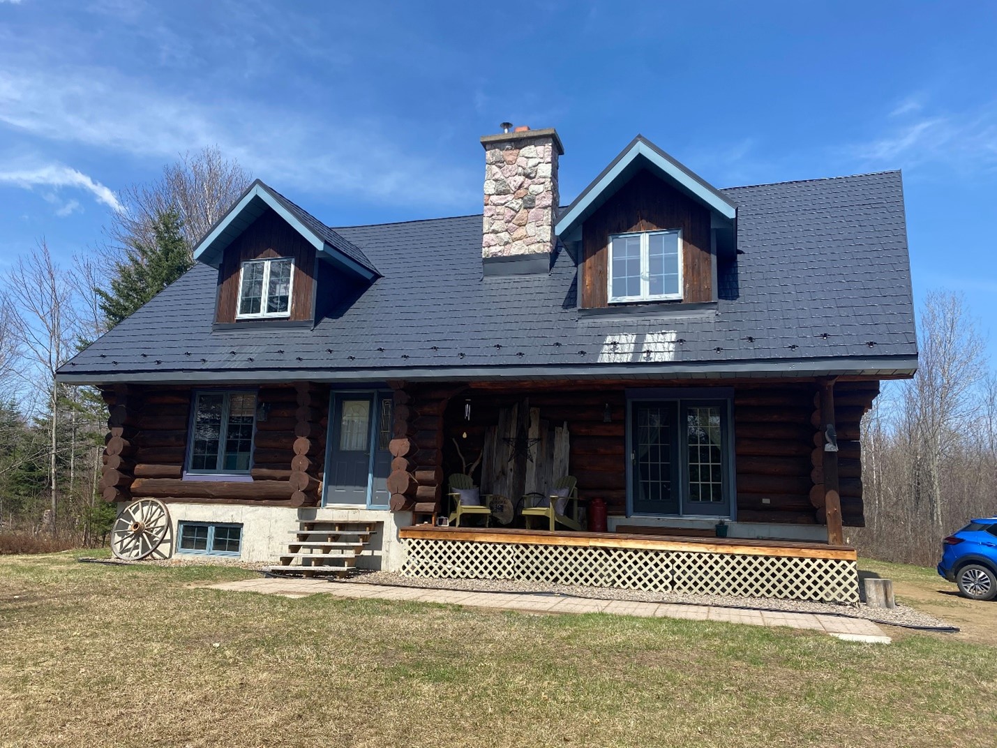 Home after the Emmeline steel roof installation