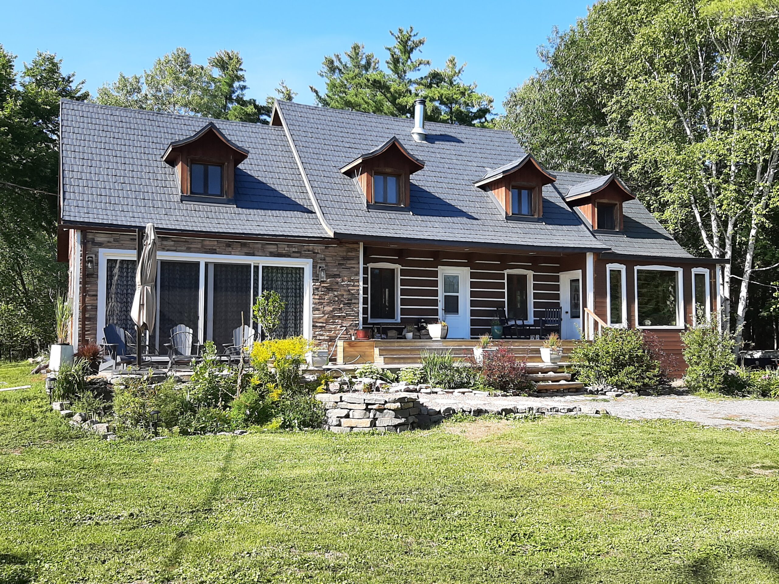 Home with an Emmeline steel roof
